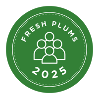 Fresh Plums 2025 - Logo Fresh Plums 2025 - Logo